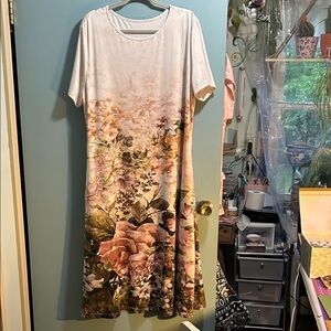 Floral Print Women's Dress